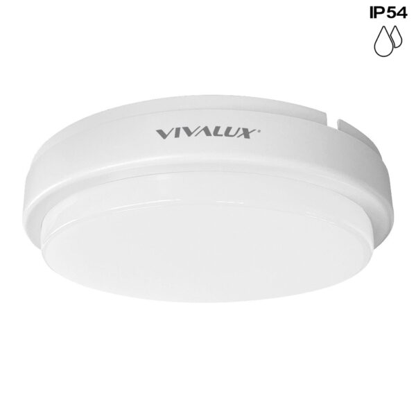 LED Απλίκα τοίχου/οροφής στρόγγυλη ELLIS 18Watt IP54 VIVALUX 3686