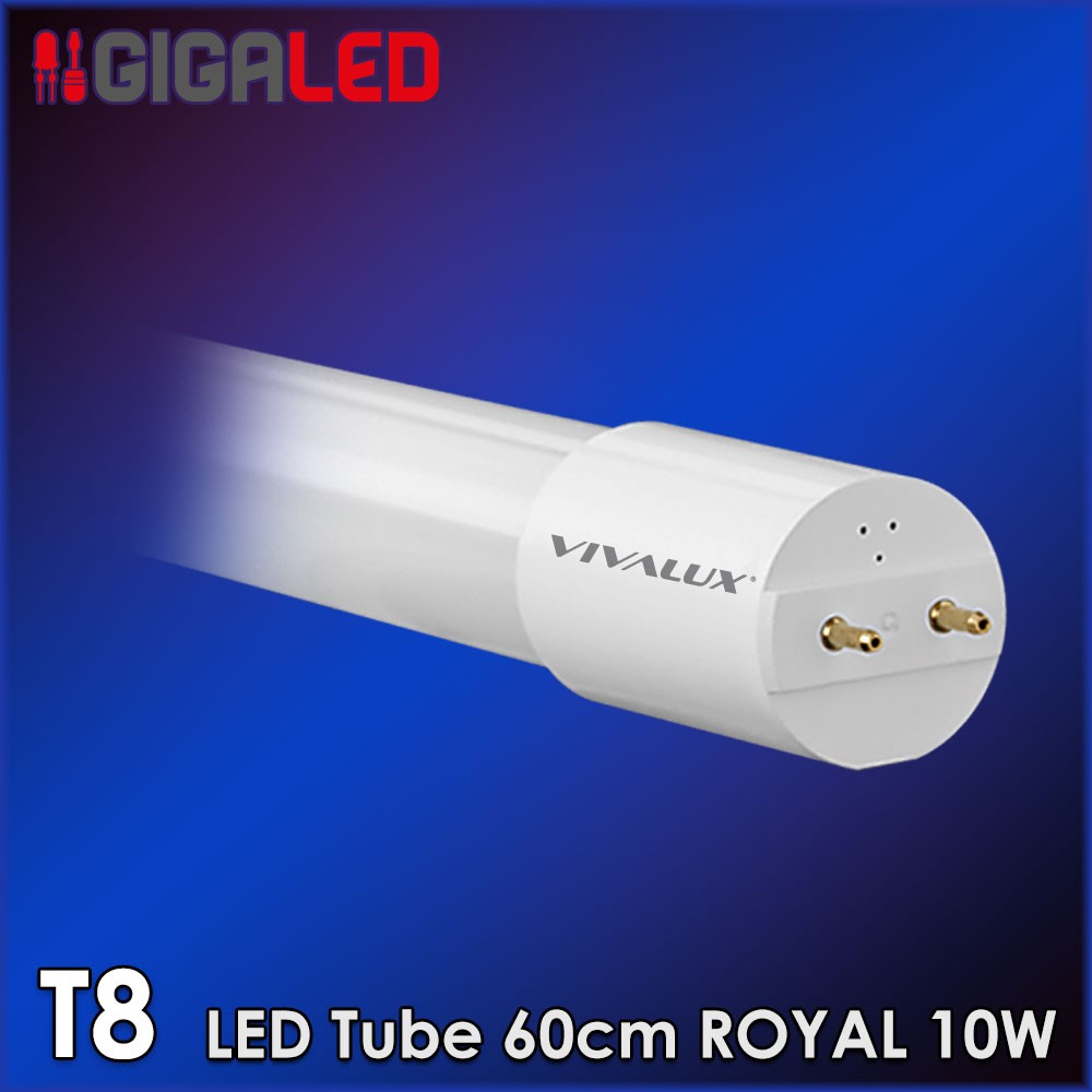 LED Λάμπα τύπου φθορίου ROYAL T8 10W 60cm Vivalux