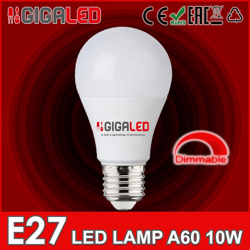 LED Λάμπα 10W E27 Dimmable