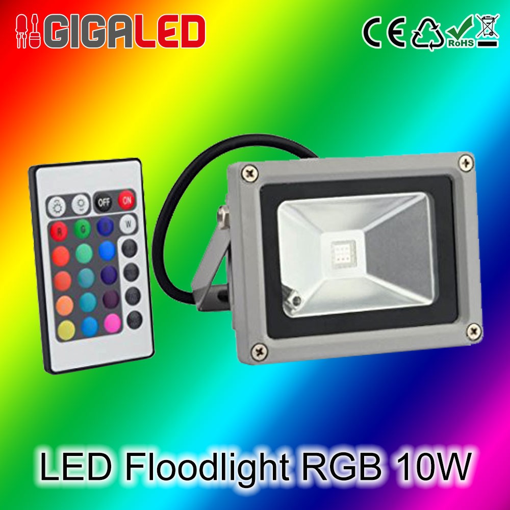 LED Προβολέας RGB 10W
