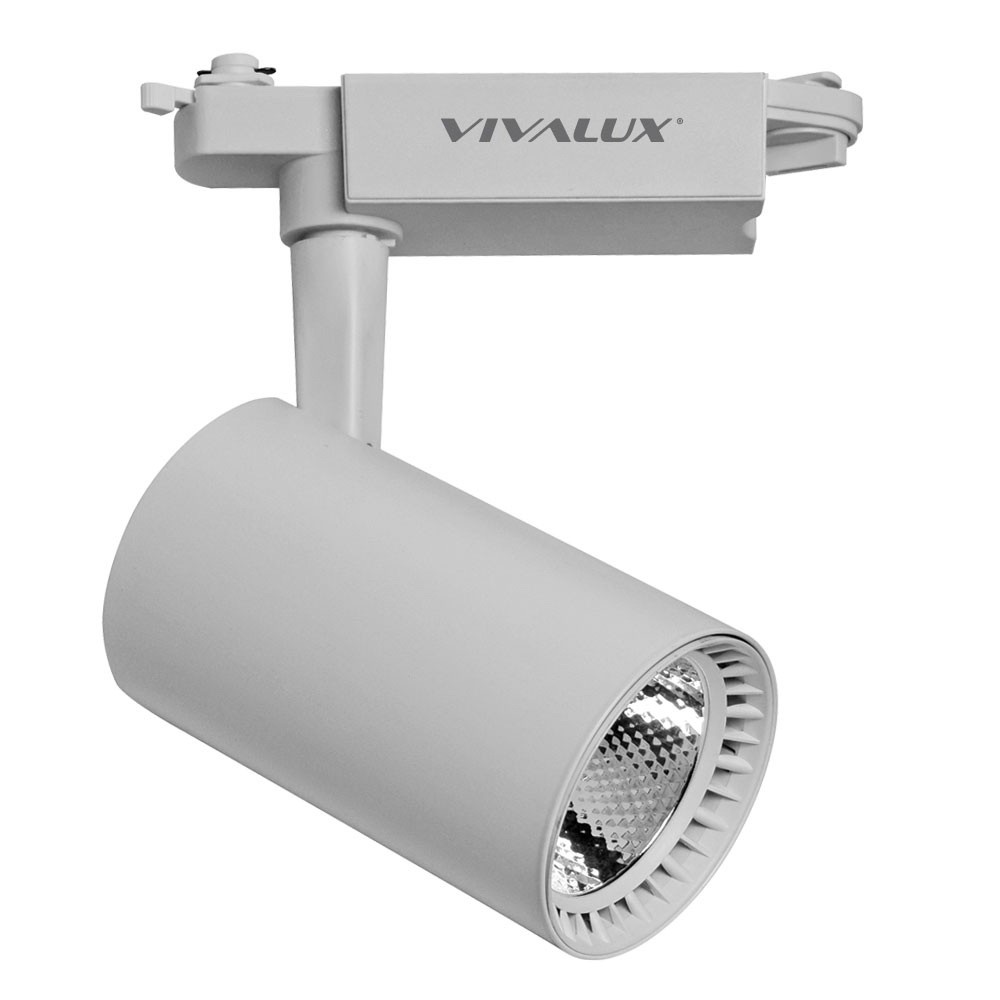 LED Φωτιστικό Ράγας Οροφής TRANCE 30W Λευκό Vivalux