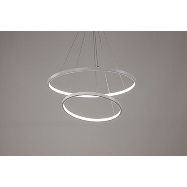 LED Φωτιστικό Οροφής Κρεμαστό TOLEDO Λευκό 55W Dimmable 3 Color