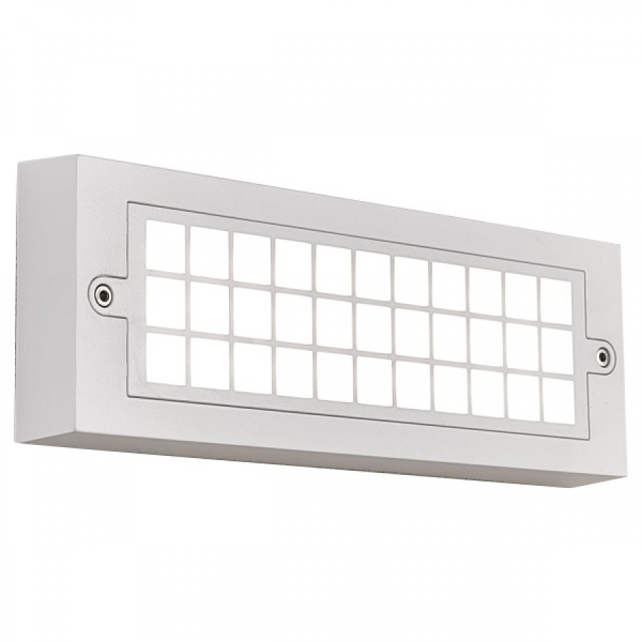 LED φωτιστικό εξωτερικό επίτοιχο Λευκό IP65 6W -7807