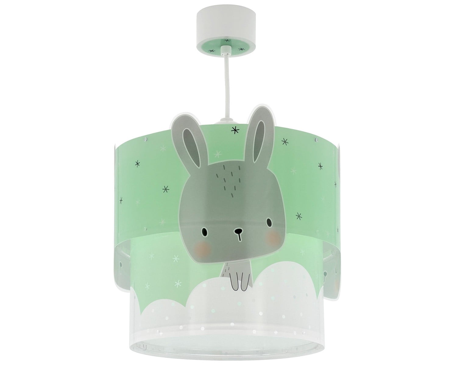 Baby Bunny Green Φωτιστικό Παιδικό Κρεμαστό Οροφής
