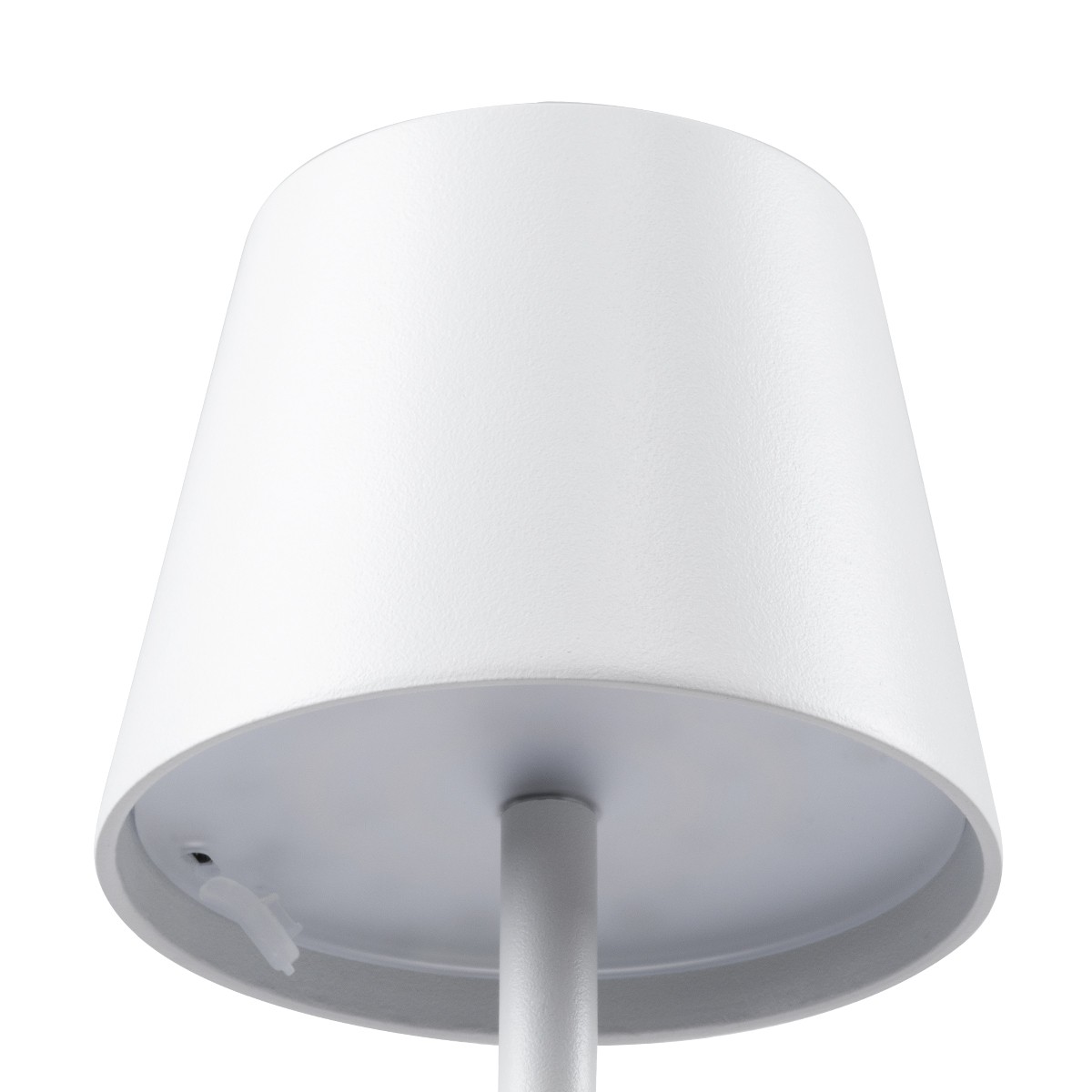 LED Επιδαπέδιο Φωτιστικό Λευκό 2.2W FIDEL Επαναφορτιζόμενο με Μπαταρία και Διακόπτη Αφής Dimmable - Φ12 x 160cm
