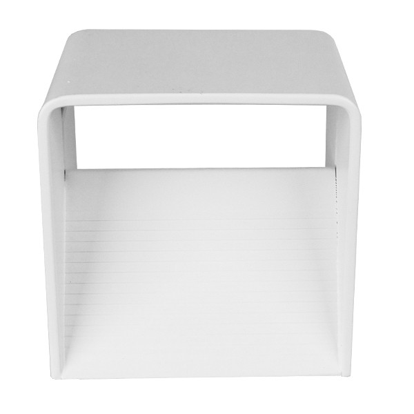 LED Φωτιστικό Τοίχου Απλίκα Κύβος Αρχιτεκτονικού Φωτισμού Λευκό 10 Watt CREE Μ10 x Π10 x Υ8cm