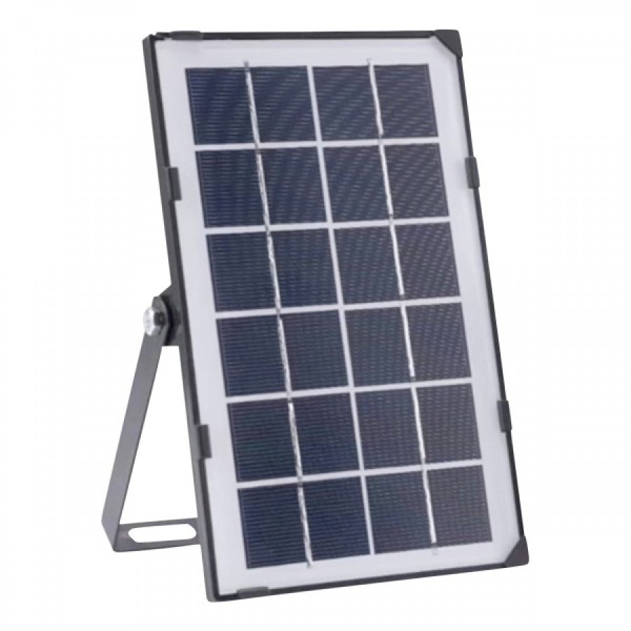 LED Ηλιακός Προβολέας (Solar) 10W με Φωτοβολταϊκό Πάνελ IP65 και Τηλεχειριστήριο