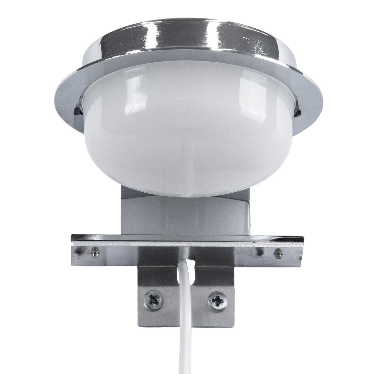 LED Φωτιστικό Μπάνιου KIARA 5W  IP44 Χρώμιο Νίκελ με 3 Τρόπους Τοποθέτησης Μ10 x Π13 x Υ3cm 60402
