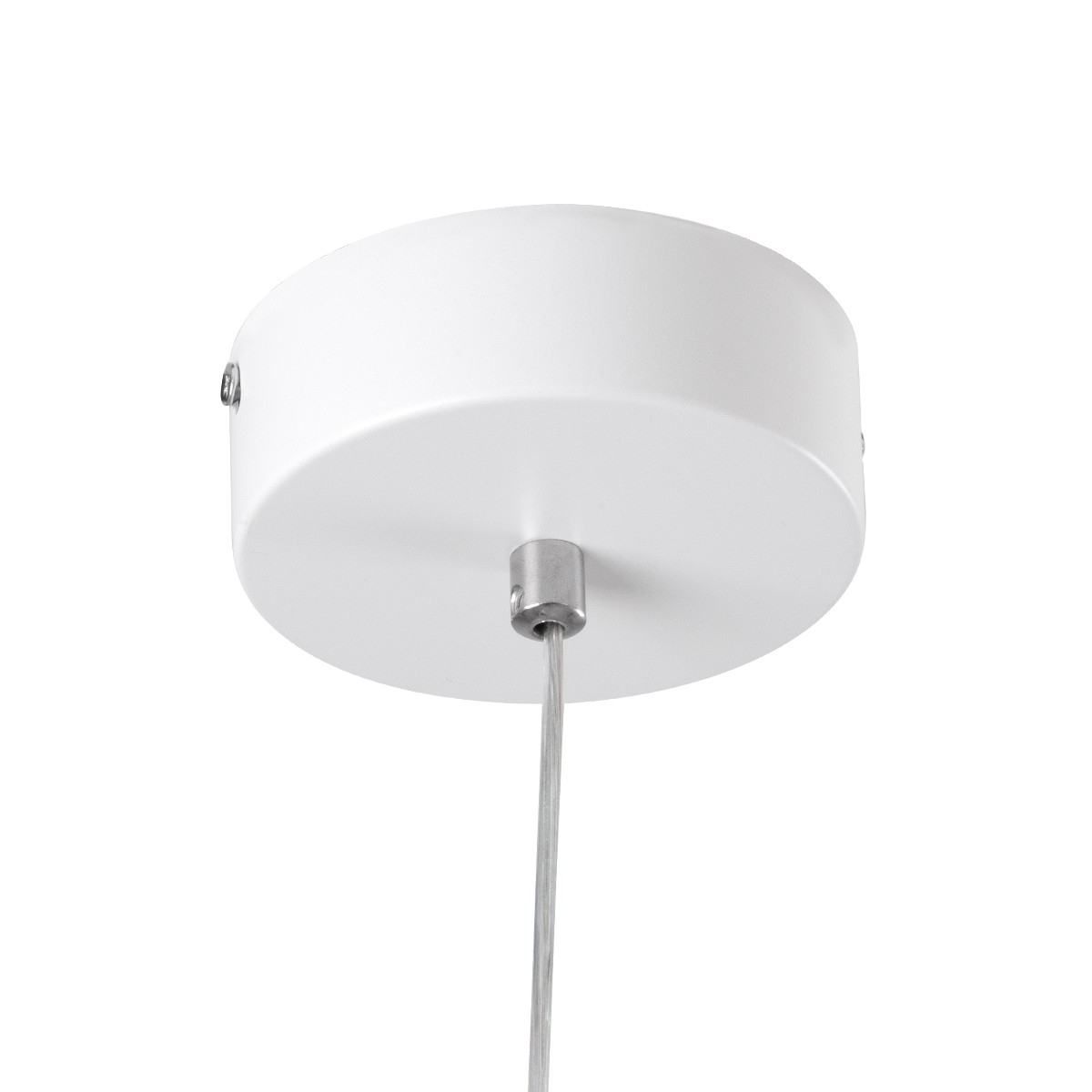LED Κρεμαστό Φωτιστικό Οροφής Λευκό Design ROSE 22W Εναλλαγή Φωτισμού μέσω Διακόπτη On/Off Μ24 x Π22 x Υ24cm 61065