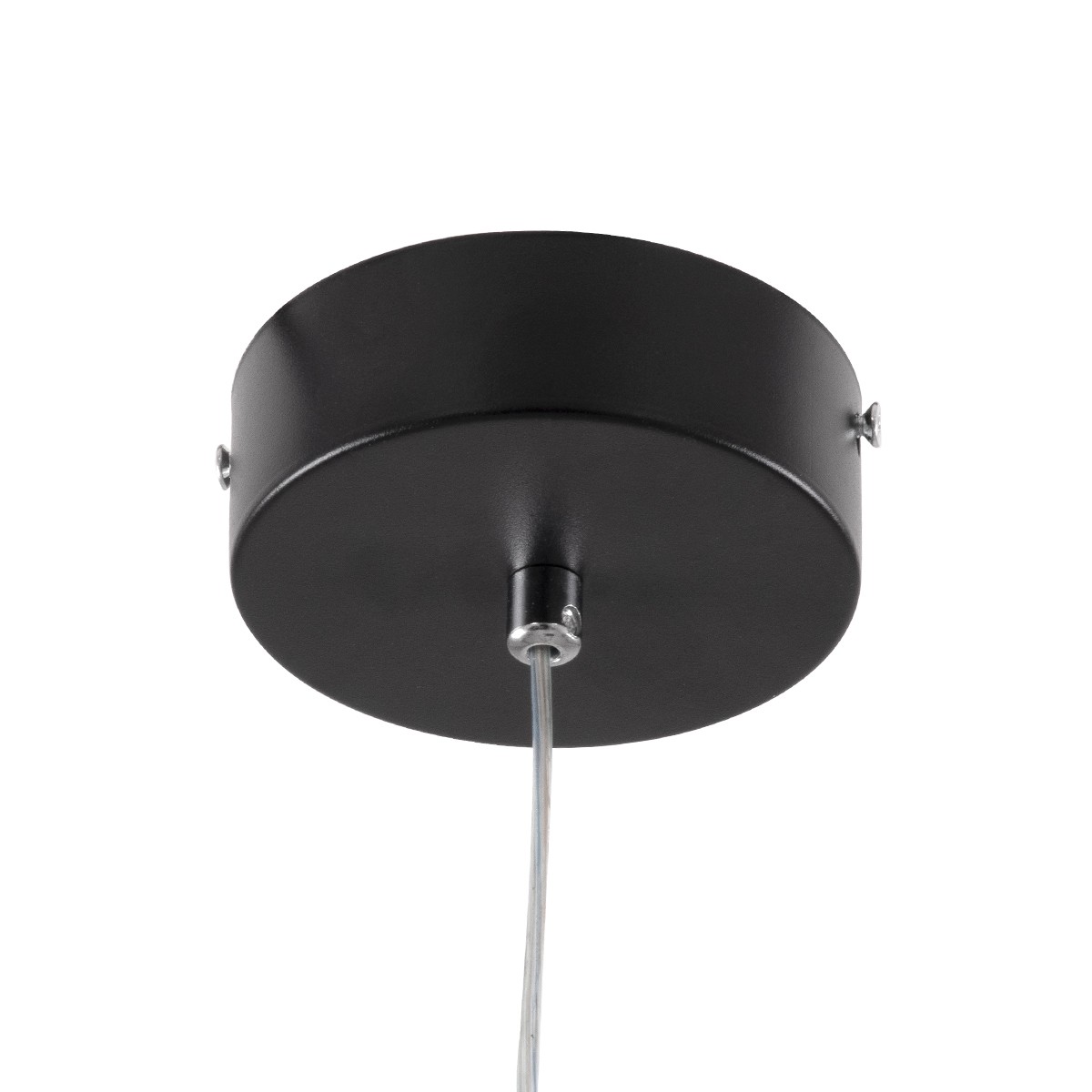 LED Κρεμαστό Φωτιστικό Οροφής Μαύρο Design ROSE 22W Εναλλαγή Φωτισμού μέσω Διακόπτη On/Off Μ24 x Π22 x Υ24cm 61064