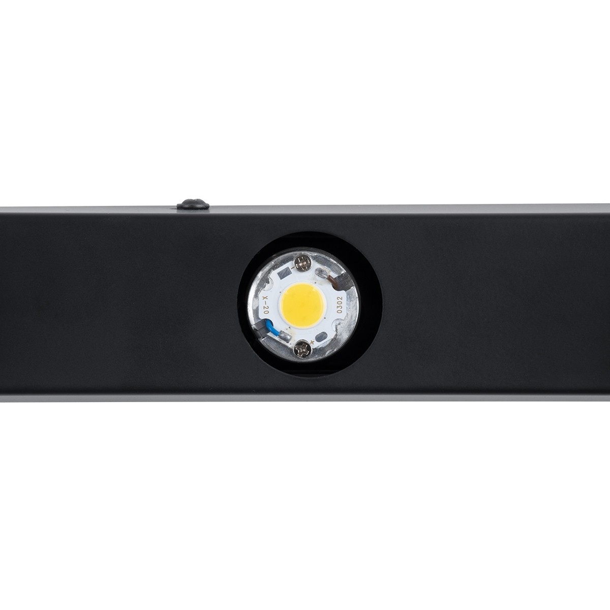LED Φωτιστικό Μπάνιου BELLA 18W IP44 Μαύρο Αλουμίνιο Μ70 x Π11 x Υ6cm 60452
