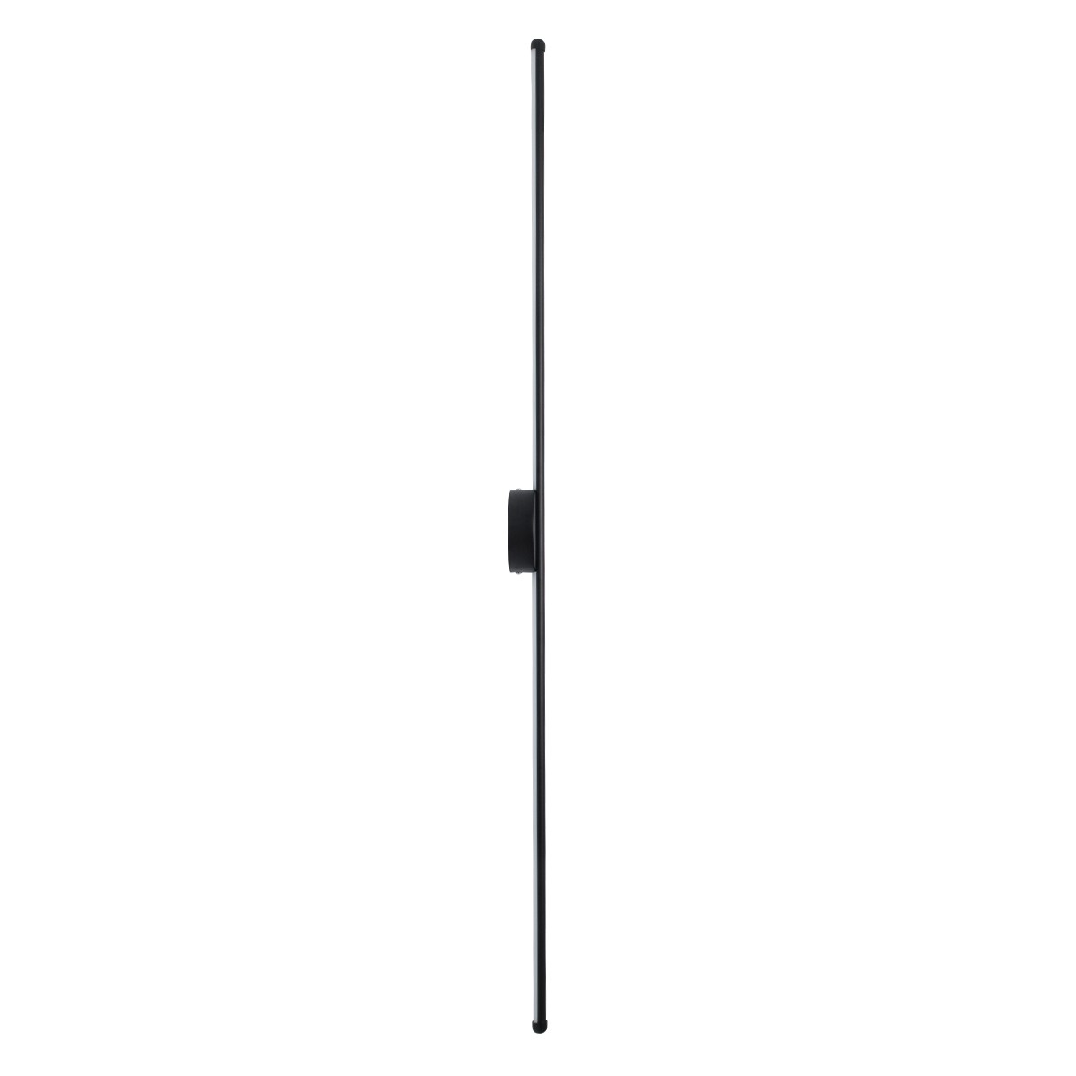 Led Γραμμικό Φωτιστικό Τοίχου - Απλίκα DIADEM 18Watt Μαύρο με Εναλλαγή Φωτισμού Μ10 x Π4 x Υ120cm 61333