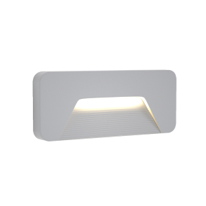 LED Απλίκα Τοίχου Kentucky 3W DOWN Γκρι με Εναλλαγή Φωτισμού IP65