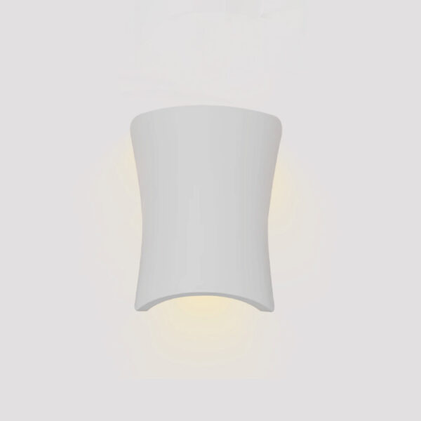 Wall Lamp White Plaster 1XE14 D:21.5cm 43053-White