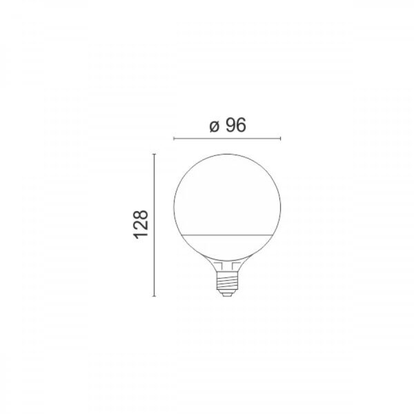 LED Λάμπα 10W E27 Dimmable 4000K 5585 - Image 2