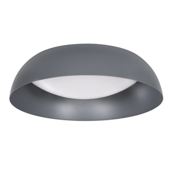 LED Ceiling Light ANATOLIA 60W with Dimmable Lighting Switch Φ43cm - Anthracite Grey 61262 - Image 2