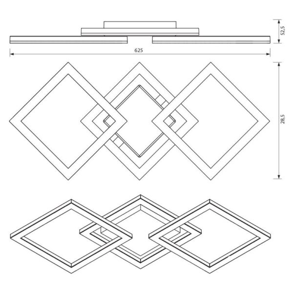 LED Ceiling Light 24Watt SONOMA 4000K IP20 VIV005036 - Image 2